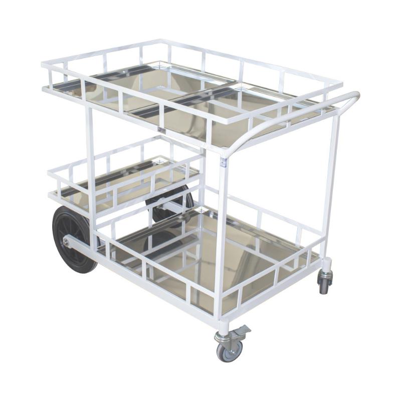 Візок медичний для перевезення їжі ВМх-2 (Медпромсервіс)